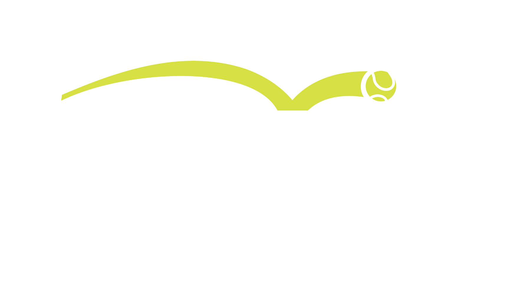Tennis South Cantebury Logo RGB WHITE & GREEN